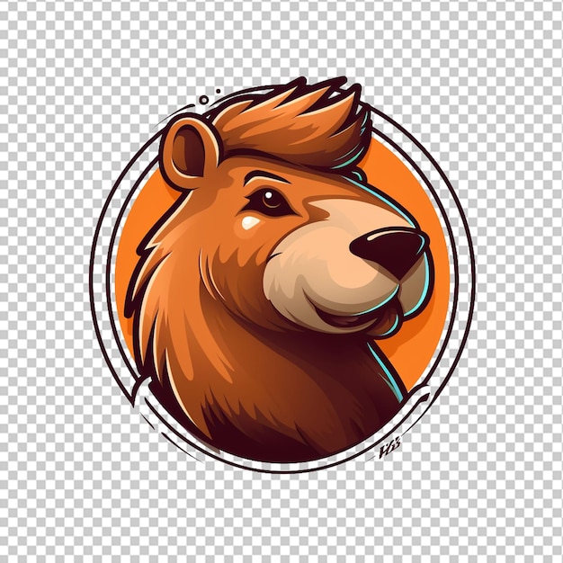 PSD logo van de mascotte