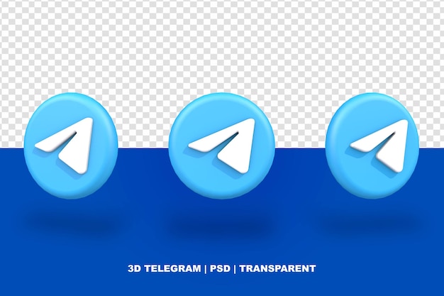 Logo van de Telegram-app voor sociale media