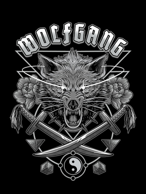 Logo van de Wolf Gang Shield