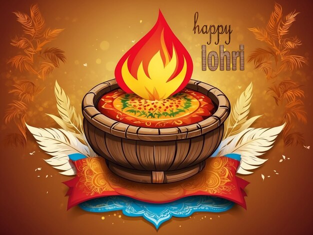 PSD lohri background festival