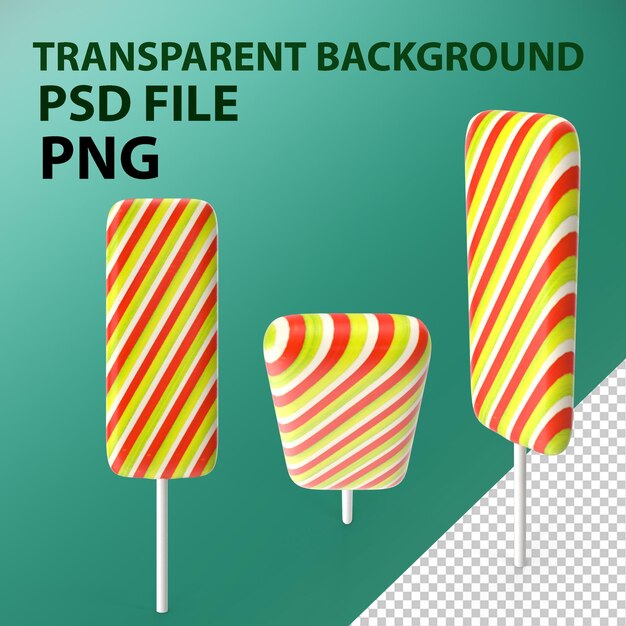 PSD lollipop png