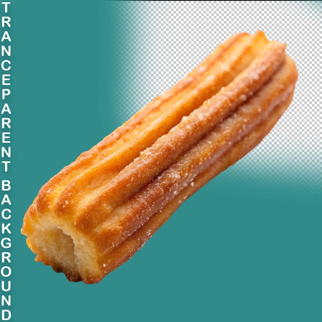 PSD long baguette on transparency background