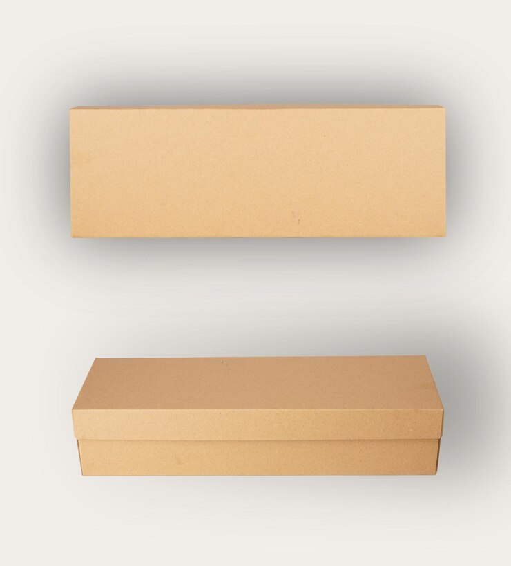 PSD long box mockup template issolated psd