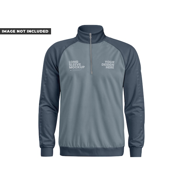 long sleeve shirt mockup