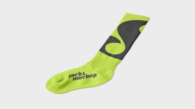 Long socks mockup