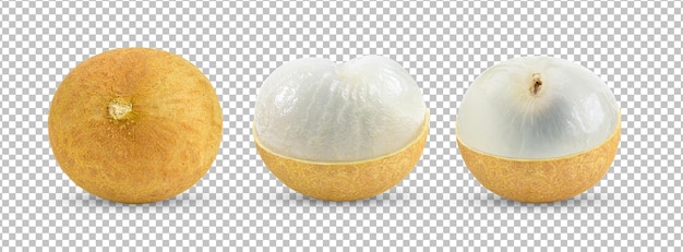 Longan isolated on alpha layer