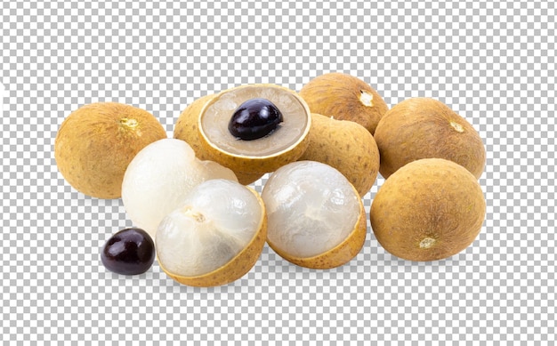 PSD 알파 레이어에 고립 된 longan