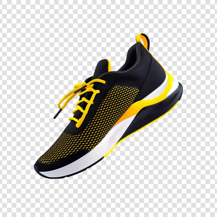 PSD loopschoenen of sneakers op een doorzichtige achtergrond