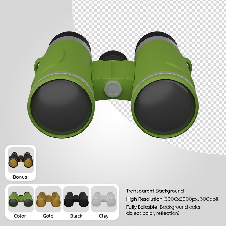 PSD lornetka 3d