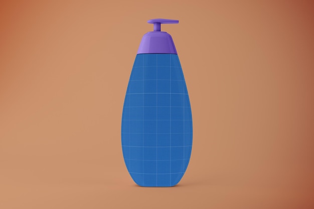 Lotion pump bottle mockup