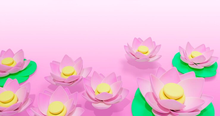 PSD lotus bakground