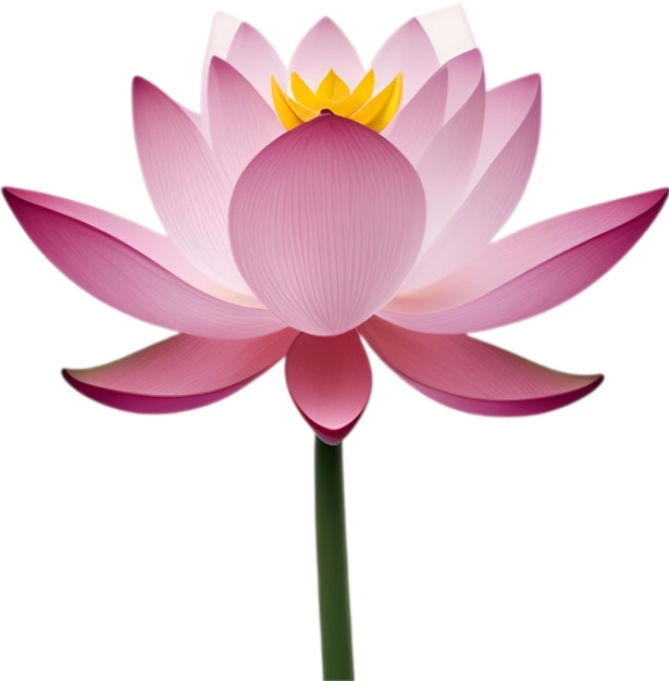 PSD lotus clipart a cute lotus flower icon