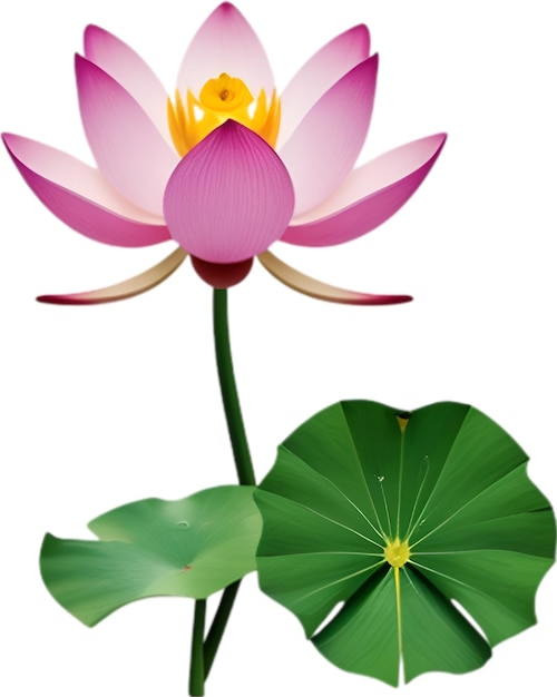 PSD lotus clipart a cute lotus flower icon