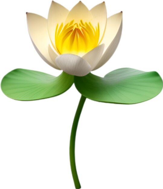 PSD lotus clipart een schattig lotus bloem icoon