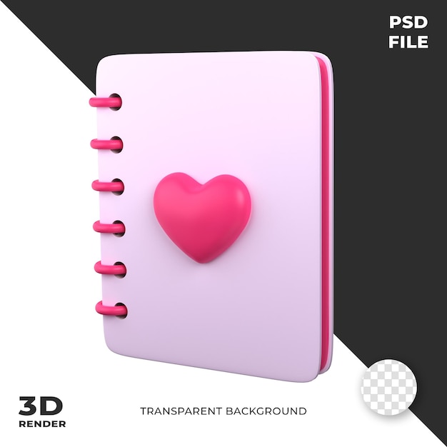 Love Note Valentine 3D icon