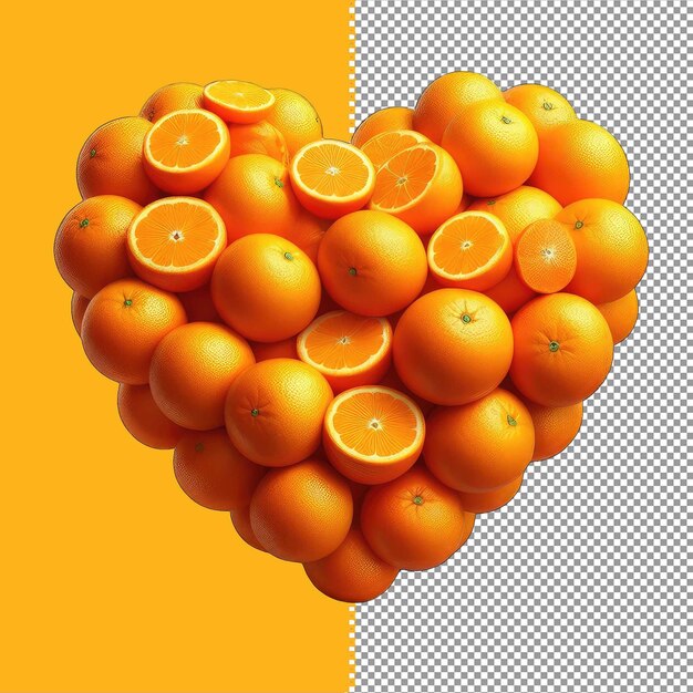 Love for orange goodness png