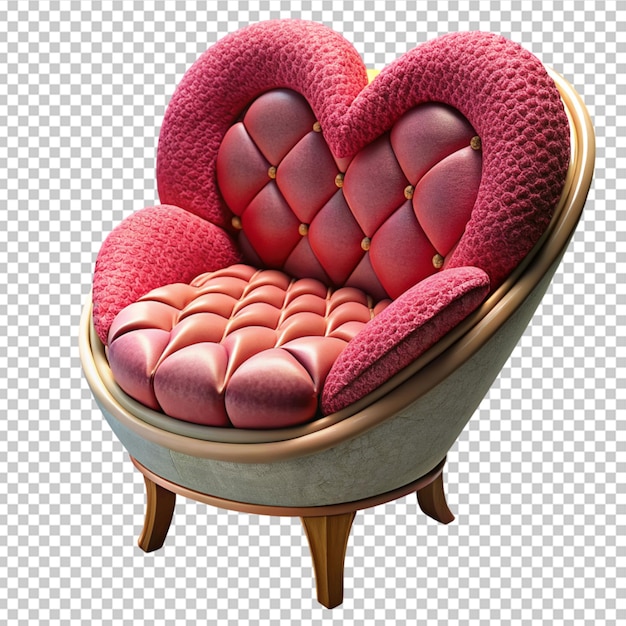 PSD love themed chair cushion