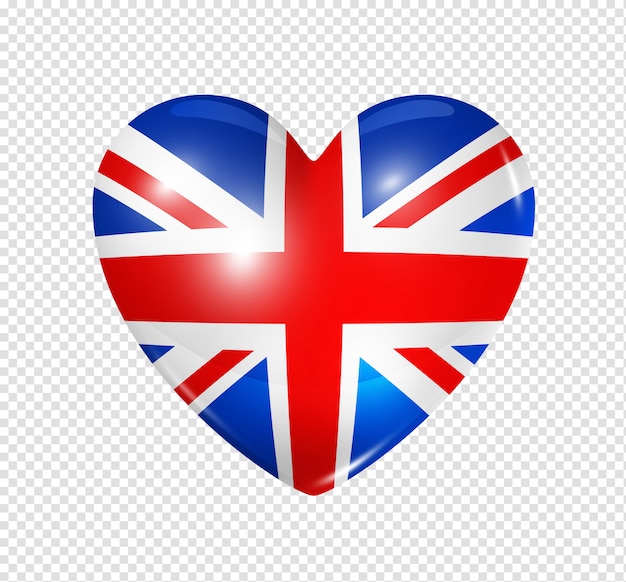 Love United Kingdom, heart flag icon