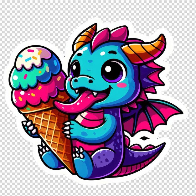 PSD lovely cute adorable sticker