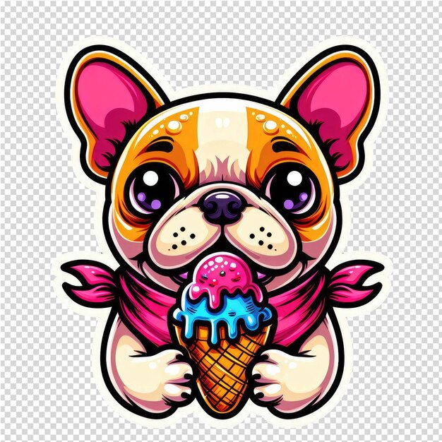 PSD lovely cute adorable sticker