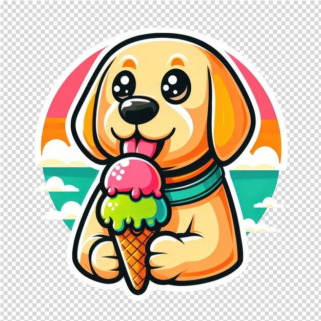 PSD lovely cute adorable sticker