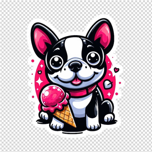 PSD lovely cute adorable sticker