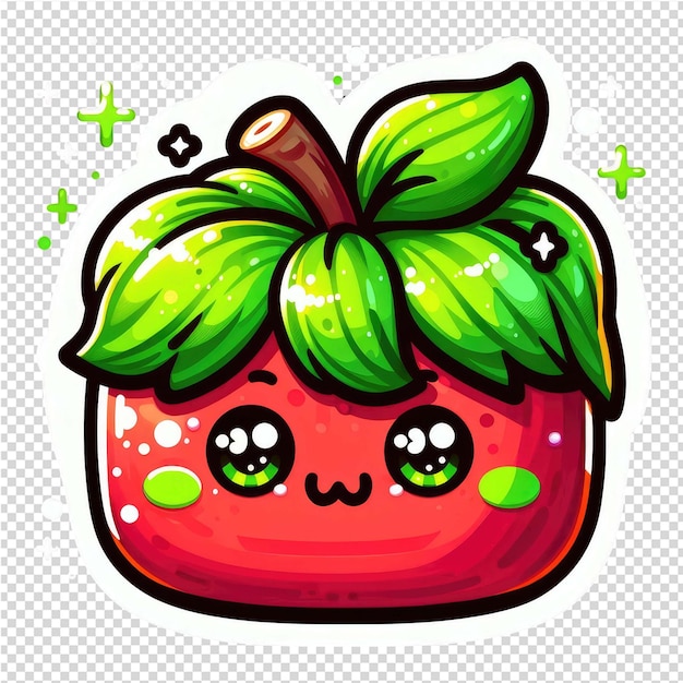 PSD lovely cute adorable sticker