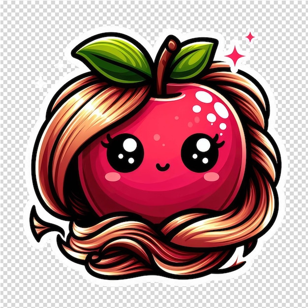 PSD lovely cute adorable sticker