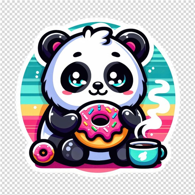 PSD lovely cute adorable sticker