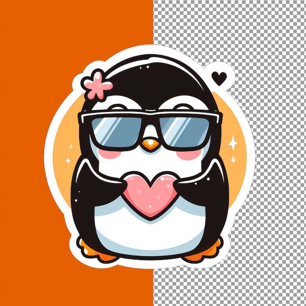 Loving embrace sticker