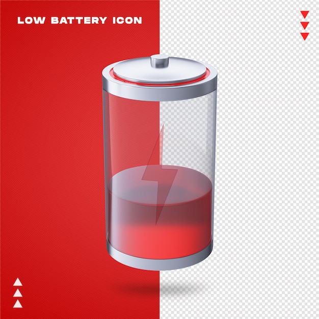 Low battery icon