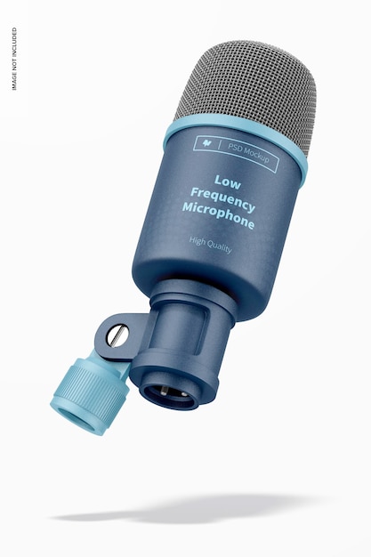 Low Frequency Microphone Mockup, Floating