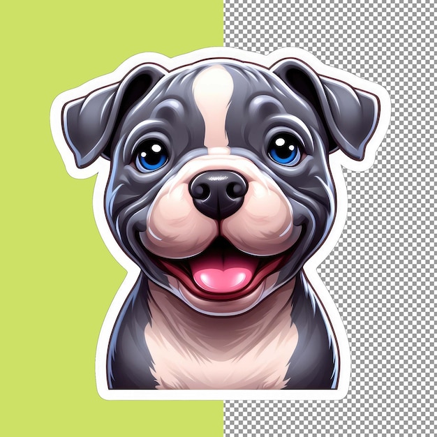 Loyal doggy companion png sticker