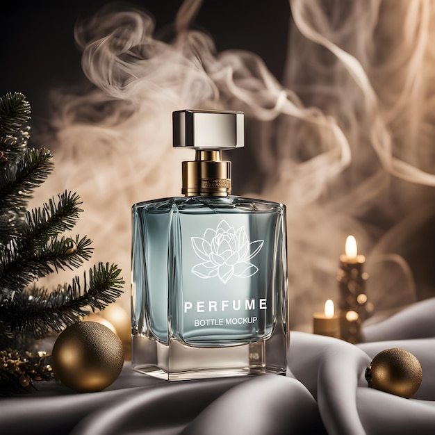 PSD luksusowe świąteczne perfumy