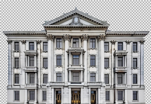 PSD luksusowy hotel lub biuro odizolowane