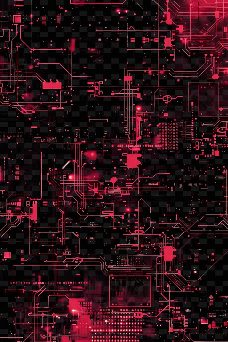 PSD luminescent neon microchips glitched microchip texture mater y2k texture shape background decor art