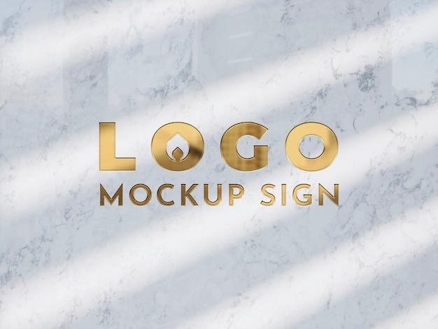 Luxe gouden logo-ontwerp