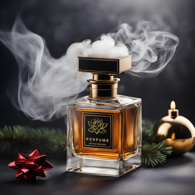 PSD luxe kerst parfum kerstmis