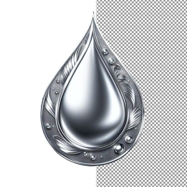 PSD luxe liquid opulent 3d droplets in a transparent realm