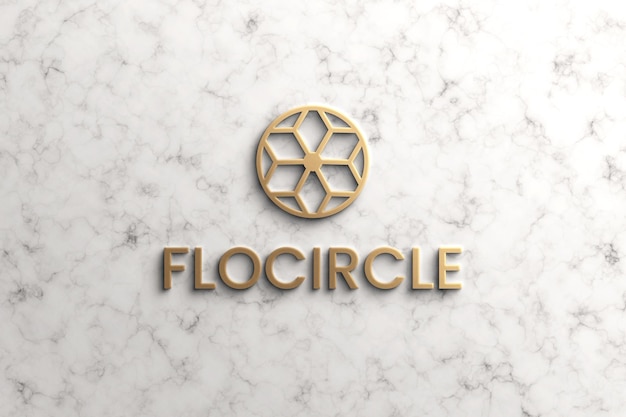 Luxe logo-mockup