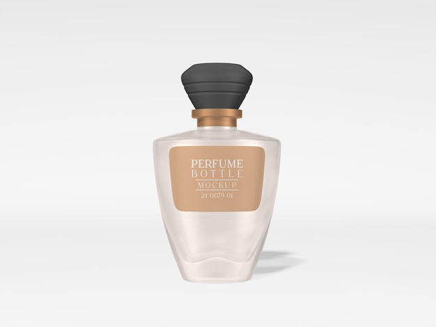 Luxe parfumspuitfles branding mockup