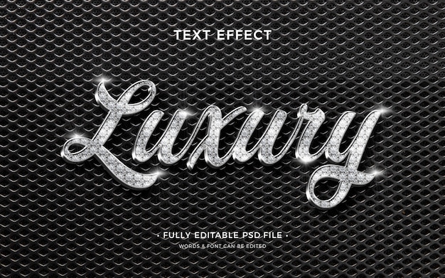 Luxe teksteffect