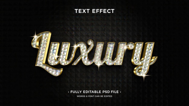 Luxe teksteffect