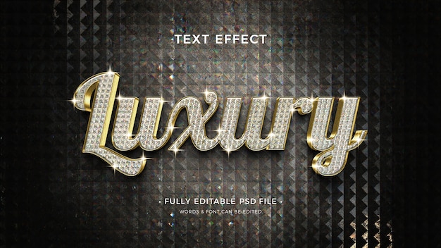 Luxe teksteffect
