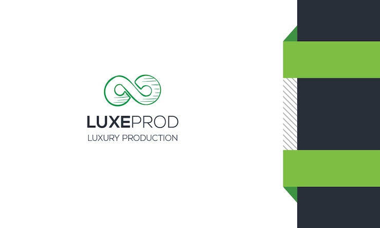PSD визитная карточка luxeprod luxury production