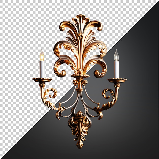 PSD luxurious wall lamp