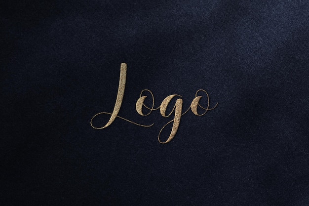 luxury beauty logo mockup