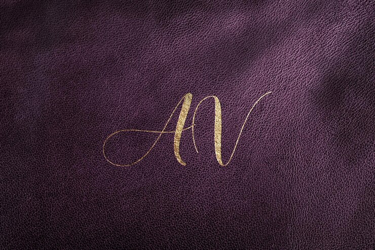 PSD luxury beauty logo mockup