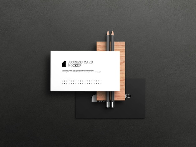 Luxury business card mockup