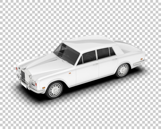 투명 배경 3d 렌더링 그림에 럭셔리 자동차